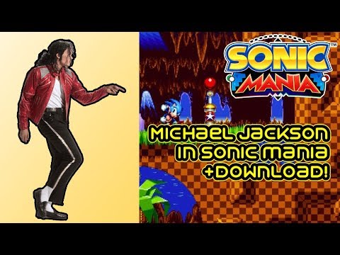 Michael Jackson in Sonic Mania