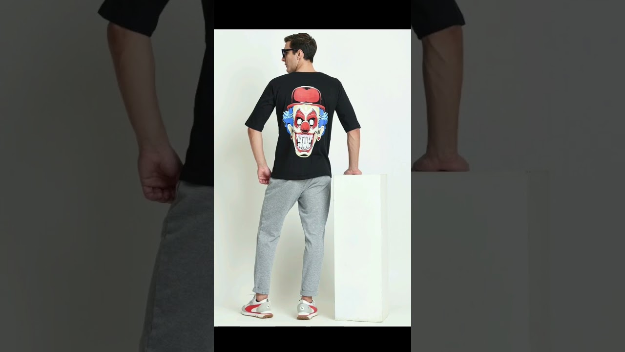 Introducing crazy joker oversized printed t-shirt👕 COMING SOON📢 instagram: __deprinz__