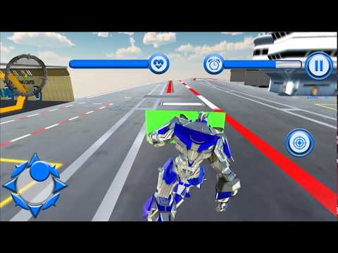 US Police Robot Dog - Police Plane Transporter | Android Gameplay (Cartoon Games Network)