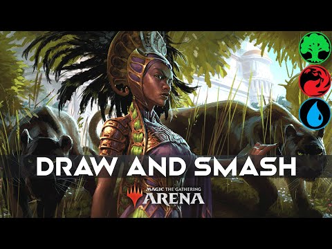 NEW M21 TEMUR JOLRAEL CARD DRAW 2021 STANDARD BO1 DECK BUILD. Temur rotation proof MTG Arena list.