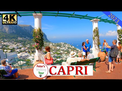 Capri  Italy  🇮🇹 Walking Tour 4K50fps  ❤️