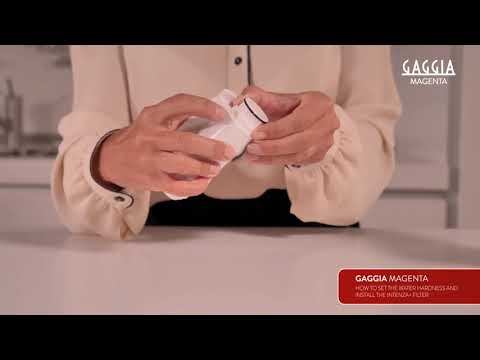 Magenta Prestige – Så ställer du in vattenhårdhet och installerar Intenza+ filter