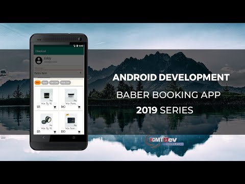 Android Development Tutorial Barber Booking App part 22 Staff App Load Shopping Items