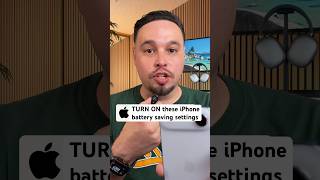 4 iPhone Battery Saving Tips - TURN THESE ON