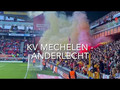 Compilatie sfeer KV Mechelen - Anderlecht (09.10.2022)