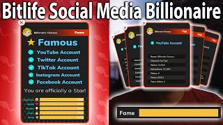 Bitlife How To Become A Rich Famous Social Media Billionaire FAST! (IOS Andorid ) 2020 Money Glitch!