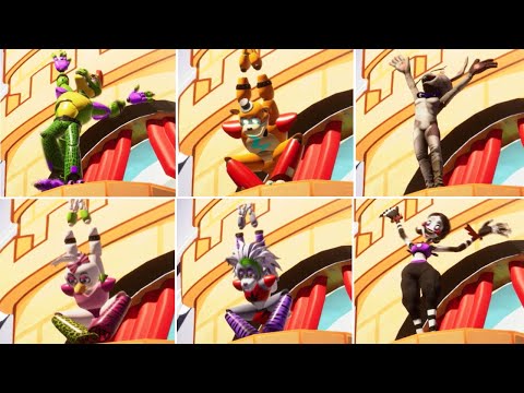 ALL NEW FINAL BOSSES OVER SUN - Five Nights at Freddy's: Security Breach