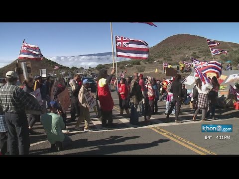 Thirty Meter Telescope Protest