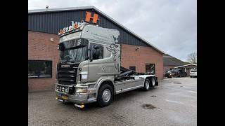Scania R480 HyvaLift Haakarm 30T NL Truck APK/TUV 04-2026 Abrollkipper | Bild 4 - Autoline