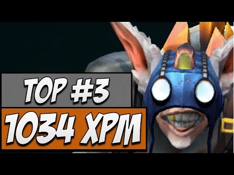 Fnatic.Ahjit Meepo - TOP 3 in Dotabuff | Dota Gameplay 7.14