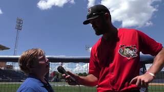 Connor MacDonald (Astros Prospect) interviewing Me (Eli Fishman)
