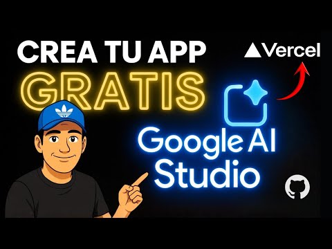 I created and published a web app with AI completely FREE (Google AI Studio + Vercel)