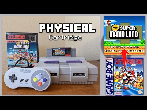 New Super Mario Land SNES - Physical Cartridge Review