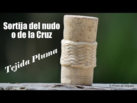 Knot ring "Woven feather" "El Rincón del Soguero"