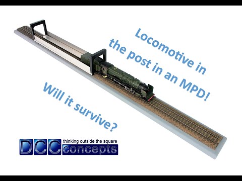 Can you post a locomotive in an MPD from DCCconcepts?