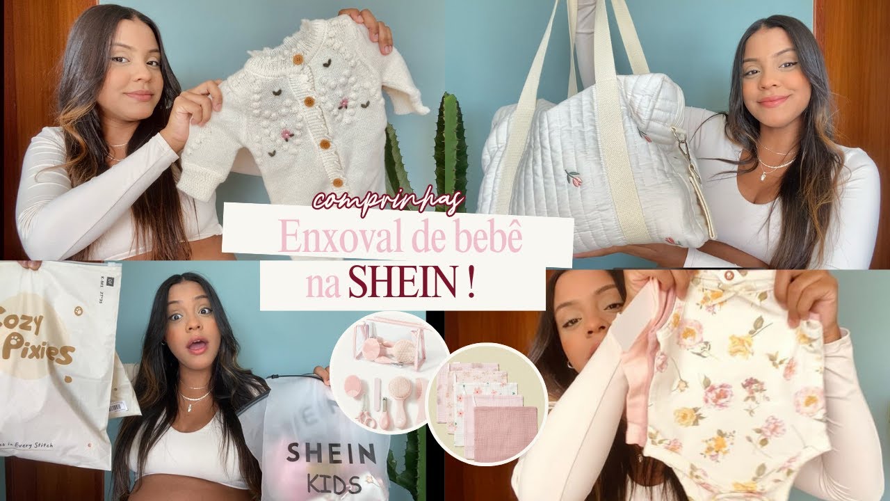 Enxoval bebê na Shein - qual minha experiência - vale a pena?