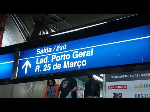 POV: rotina de uma trabalhador da região da 25 de Março.