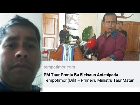 Gusty Amaral Live Fali Ona Dehan Nia Lakoi Elisaun Antisipada Tan