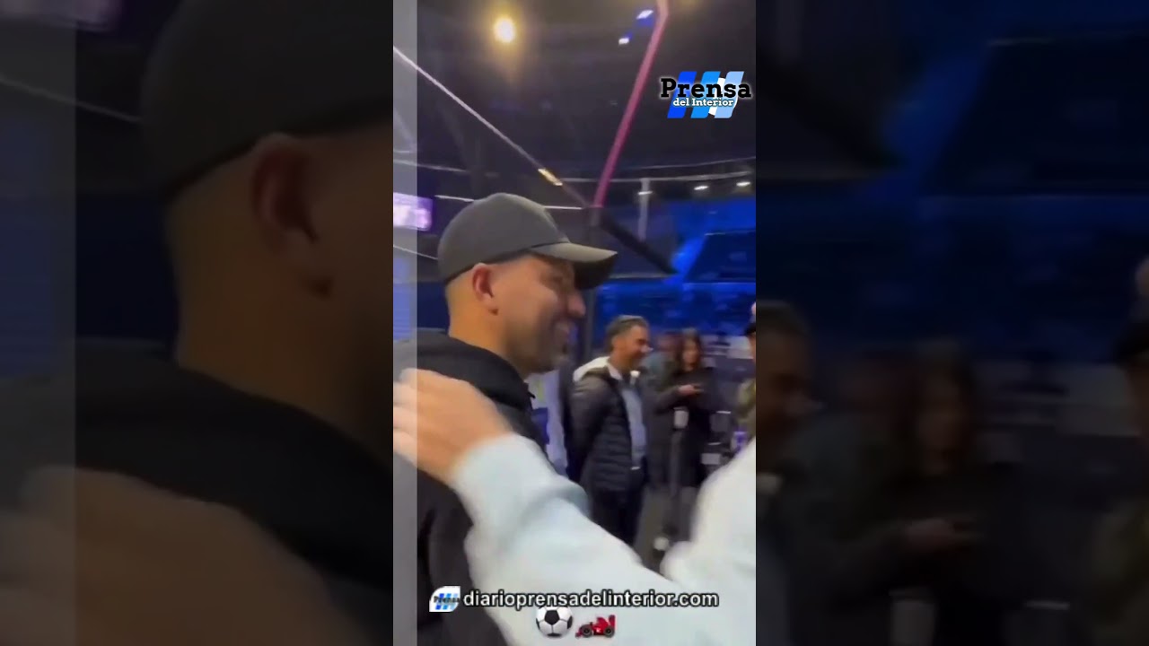 UNIDOS POR EL DEPORTE: EL ENCUENTRO DE FRANCO COLAPINTO Y EL KUN AGÜERO