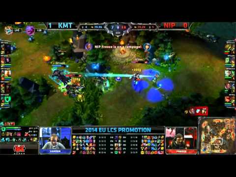 Highlights of TSM vs Lemondogs and NIP vs KMT   Battle of the Atlantic and EU LCS S4 Promotion