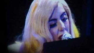 HD Lady Gaga - Brown Eyes LIVE @ Monster Ball Tour, London O2 Arena, 27.2.10