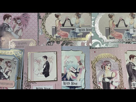 Mini Series Art Deco Card Kits Lets make Cards Part 2