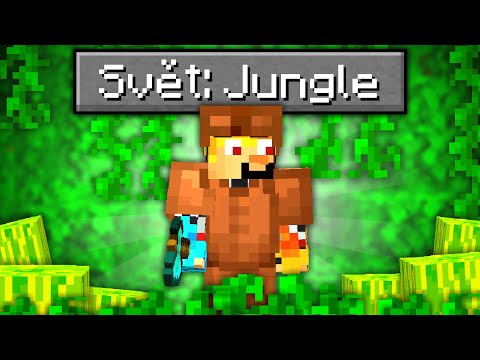 I finished minecraft in the ENDLESS jungle world...