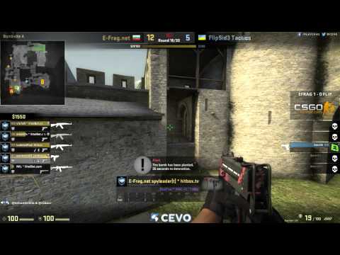 E-Frag.net vs. FlipSid3 Tactics - Game 2 (CEVO-P Placement Tournament CS:GO Season 8)
