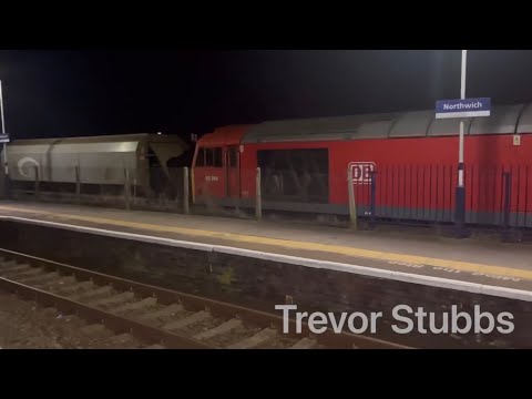 DB Class 60: Northwich Station 29/12/22