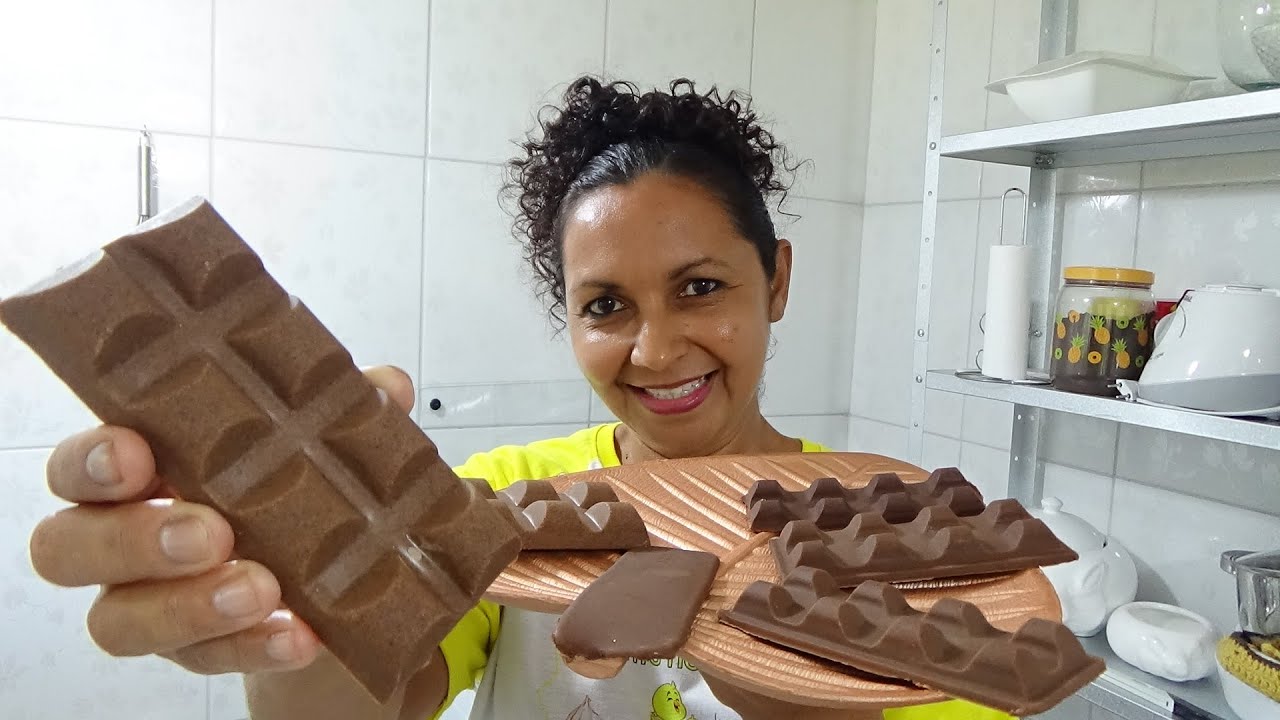 DÁ COLHEITA AO PREPARO. CHOCOLATE FEITO EM CASA