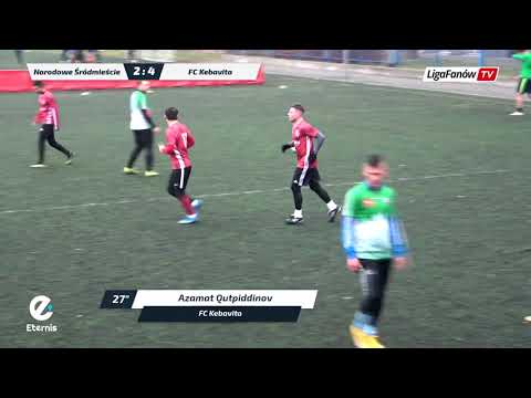 SKRÓT MECZU Narodowe Śródmieście 6 -11 FC KEBAVITA