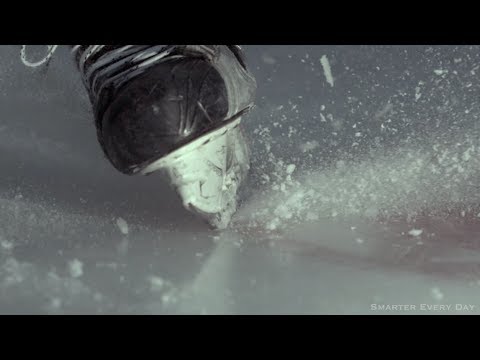 COLD HARD SCIENCE.氷上スケートの物理学 (SlowMo付) - スマーターエブリデイ 110 (COLD HARD SCIENCE.The Physics of Skating on Ice (With SlowMo) - Smarter Every Day 110)