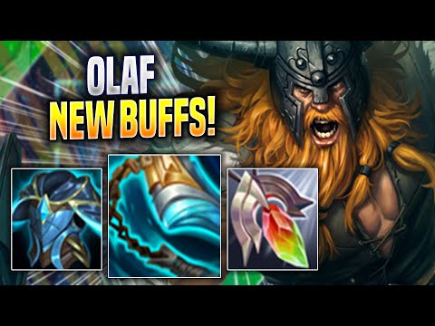 KOREAN CHALLENGER TRIES OLAF WITH NEW BUFFS! - Korean Challenger Plays Olaf JUNGLE vs Kayn!