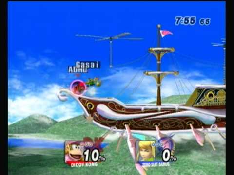 Pound V - ADHD (Diddy Kong) Vs. Nick Riddle (Zero Suit Samus) - Bracket - SSBB