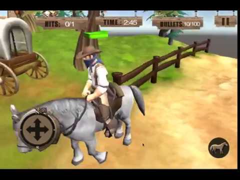 Western Cowboy Skeet Shooting Video