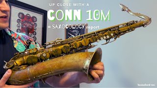 Video thumbnail for up close with a CONN 10M! #saxocology by hexachord, inc.!