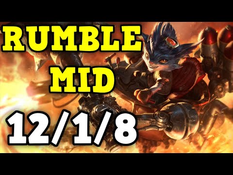 Rumble vs Ahri [ Mid ] Patch 12.1 Challenger VOD