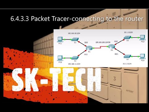6.4.3.3 Packet Tracer-Connecting to the Router