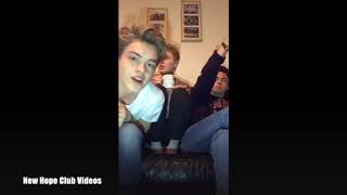 New Hope Club Instagram Live November 13 2017 / Friend of a Friend / Guesting Fans