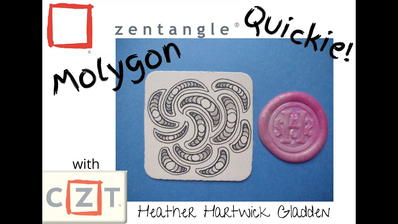 Molygon | Zentangle® Quickie