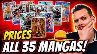 The TRUE Value of Every One Piece Manga Card (All 35 Prices)