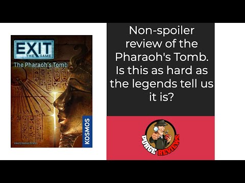 The Purge: # 3476 Exit: The Game - The Pharaoh's Tomb: Is this the escape room board game for you? 