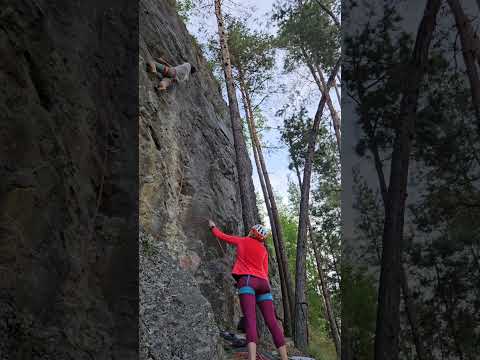 Traseul Harap Alb, 6b+, sector La Povesti, Baia de Fier