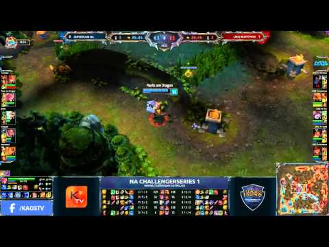 LMQ vs Superteam NA Map 2 - RO4 - NA Challenger Series #1