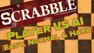 Scrabble Showdown - Player VS AI (Easy, Normal & Hard) on the Xbox One & No Commentary