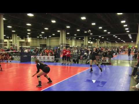 Slow motion float serve