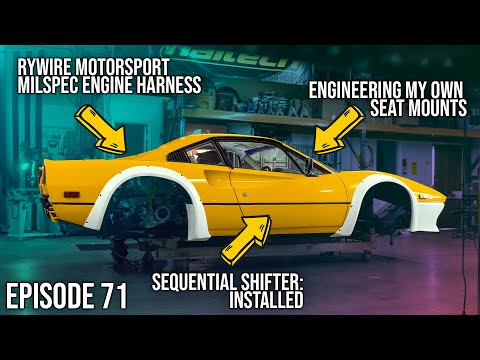 Sequential vs. Gated Shifter! + Rywire Motorsport Engine Harness - K-Swap Ferrari Ep. 71