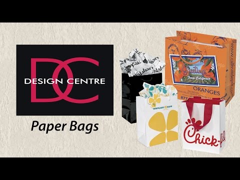 Design centre paper bags