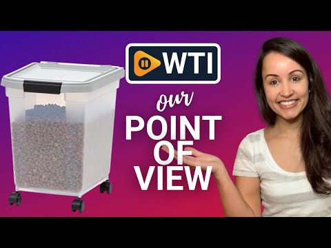 Iris USA Pet Food Containers - WTI product video review