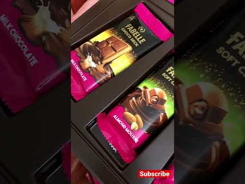 Kya aapne ye chocolates try kiye hain kabhi? | FABELLE chocolates unboxing #shorts